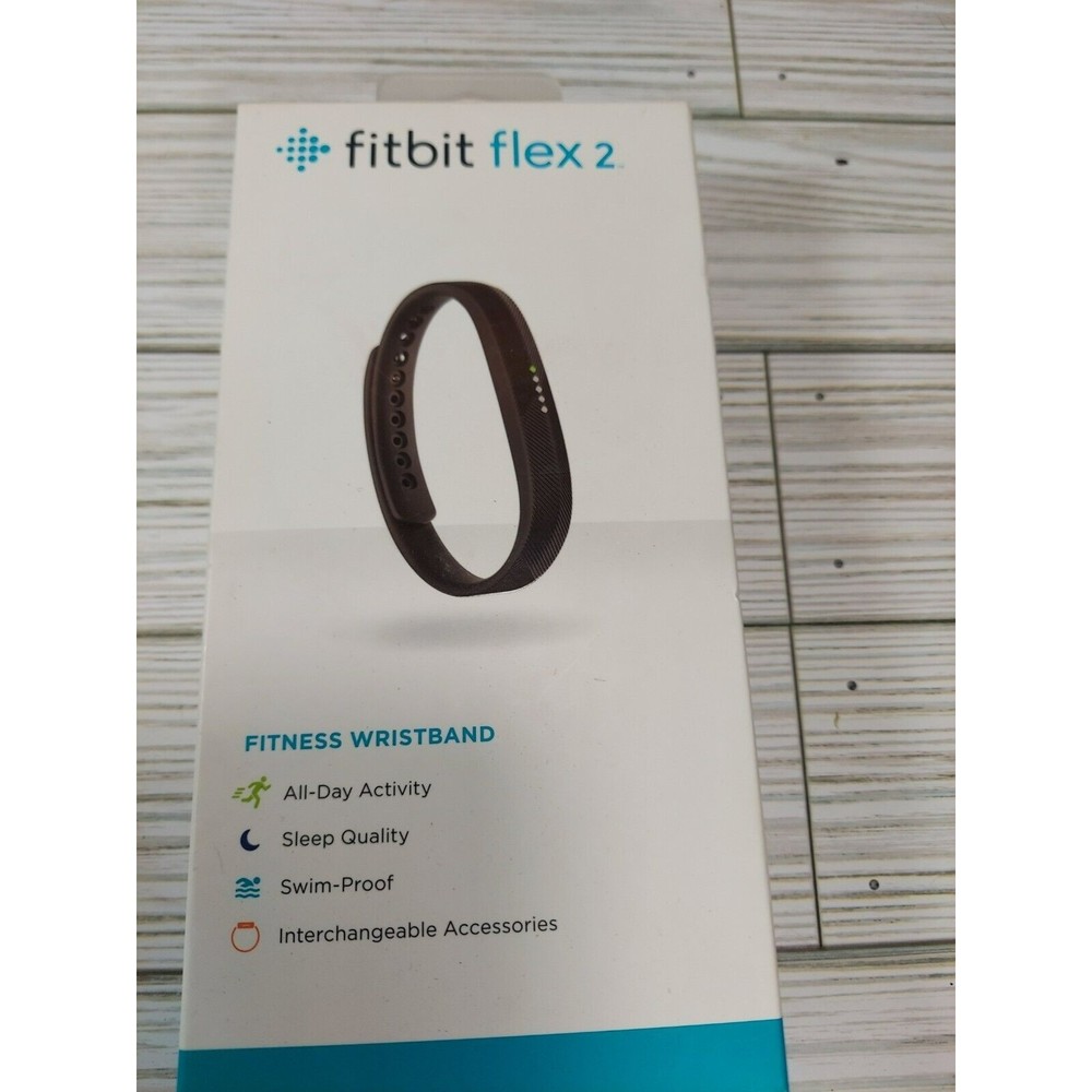Fitbit Flex 2 Wristband Activity Tracker Sleep Tracker Black Small Large